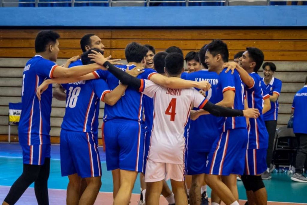 The Filipinos escaped with a five-set win over Mongolia. (AVC photo)