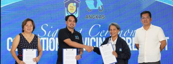 Pag-IBIG Fund and Angkas strengthen ties, sign collection servicing agreement. 