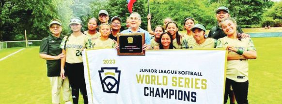 Bago City Little League plays friendly match vs. 2003 champs