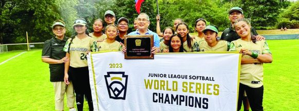 Bago City captures Junior League softball world series title