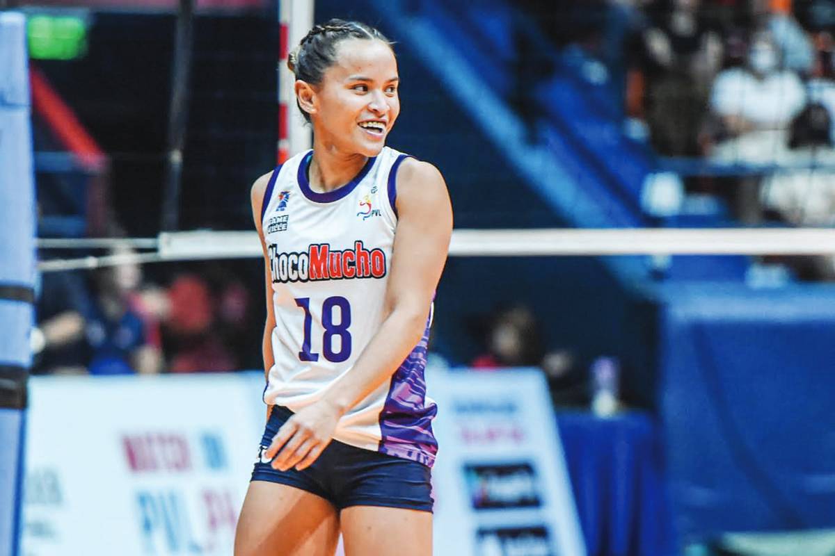 Cherry Ann Rondina once again played a key role in Choco Mucho Flying Titans-Philippines’ win over Kansai University of Japan. (PVL photo)