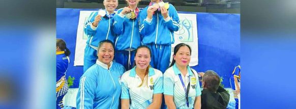 Negrense gymnasts deliver medals in Palarong Pambansa