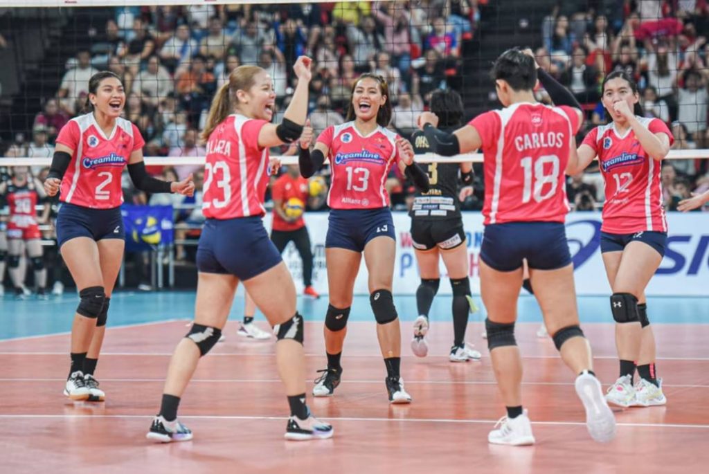 The Creamline Cool Smashers will put their All-Filipino crown at stake when the third conference of the Premier Volleyball League begins. (PVL Media Bureau photo)