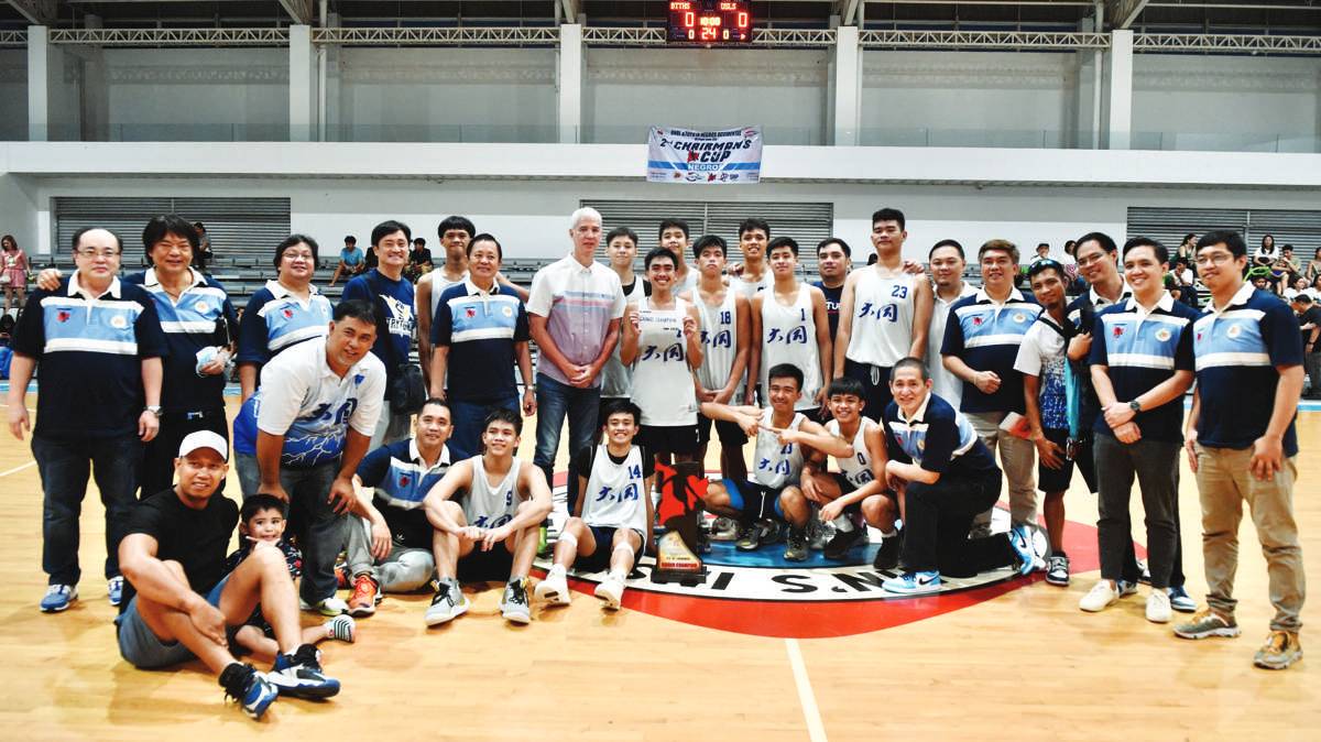 Bacolod Tay Tung High School’s 17-and-under team (Photo courtesy of Stephen Tan)