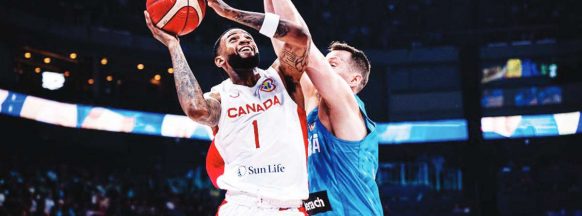 Canada overpowers Slovenia in FIBA