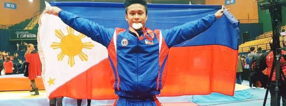 Ilonggo Arnel Mandal finishes with silver in Asiad