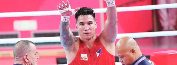 Marvin overwhelms foe, advances to q’finals