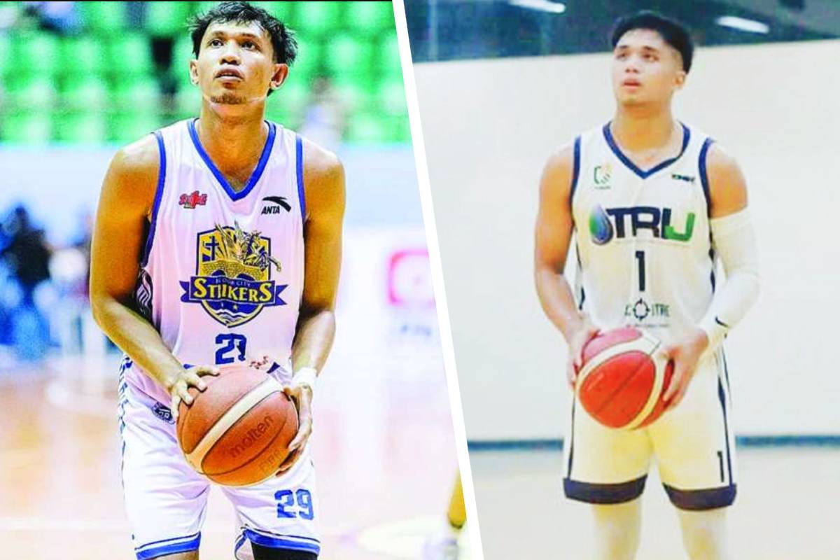 Jhan Nermal and Jan Gabriel Sobrevega submitted their application for the PBA Season 48 Rookie Draft. (MPBL and Facebook photos)