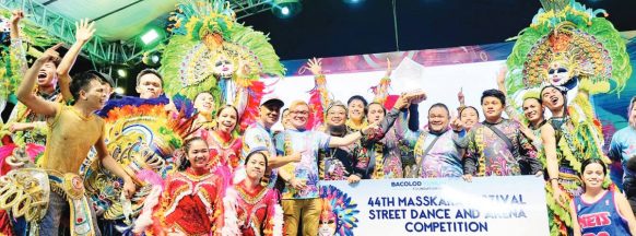 Bacolod urged MassKara contest participants to liquidate funds