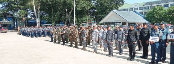 Deployed for BSKE; 1,043 security personnel to oversee brgy, SK polls in Bacolod