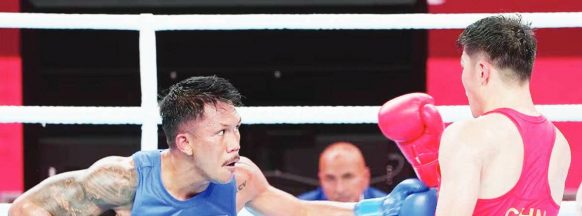 Marcial to fight twice in pros before Paris Olympics