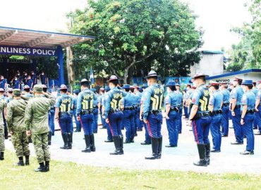 The Negros Occidental Police Provincial Office says the one-day off duty per week will maximize police deployment for the holiday season. (NOCPPO / File photo)
