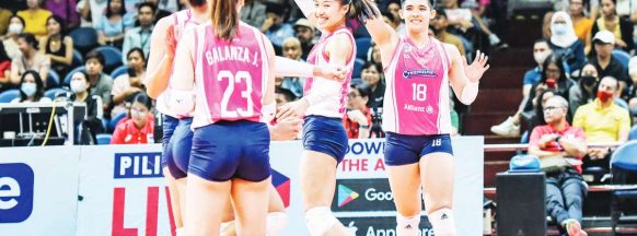 Creamline clobbers F2 Logistics in PVL