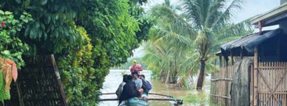 Floods caused by shear line affect over 15-K families in Capiz, Aklan