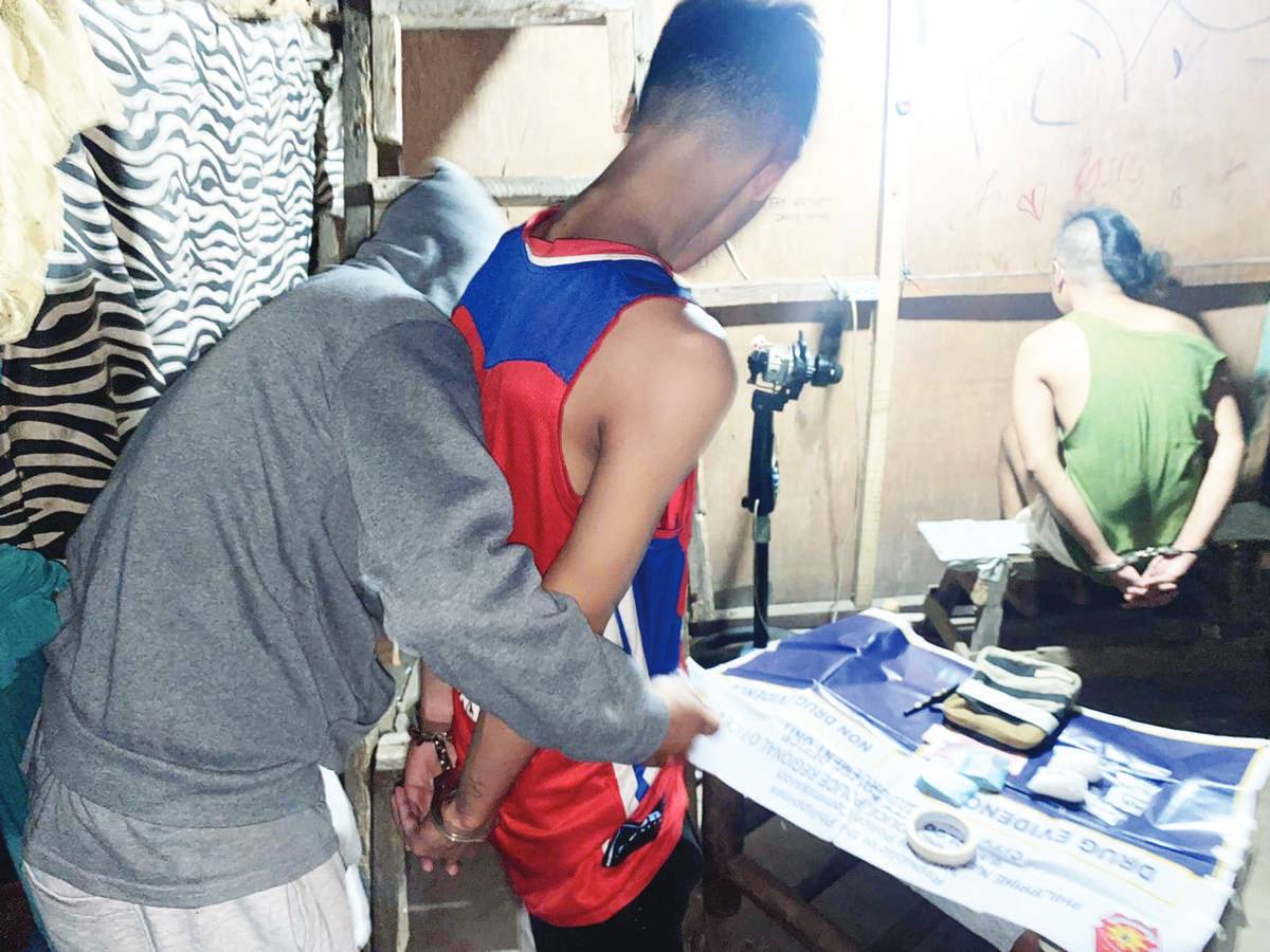 A total of P1.57 million worth of suspected shabu was recovered by operatives of Bacolod City Police Office City Drug Enforcement Unit in a buy-bust at Purok Sigay, Barangay 2 yesterday, December 15, 2023. The suspects were identified as Michael John Tabara, a high-value individual, and his companion Janclyde Pillora. (Aksyon Radyo Bacolod photo)
