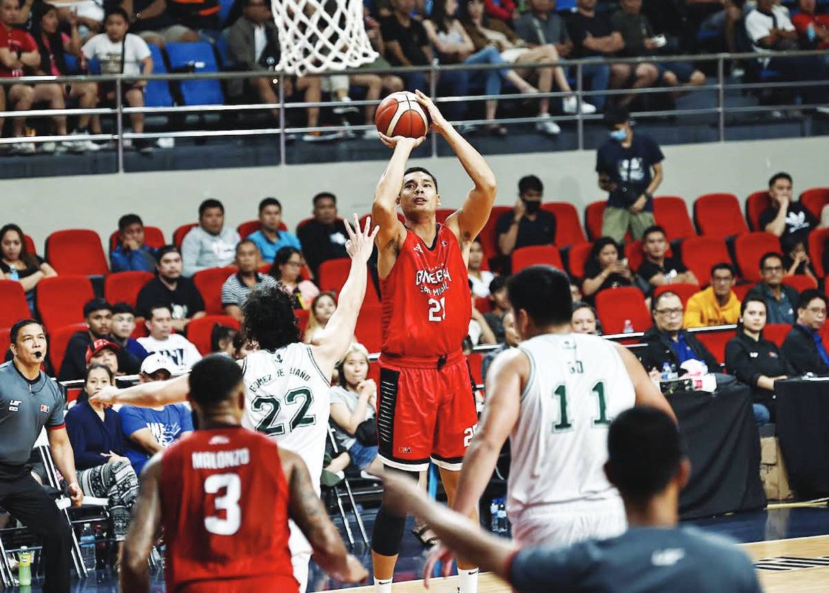 Barangay Ginebra San Miguel Kings’ Japeth Aguilar is among the frontrunners for the 2024 PBA All-Star Games fan voting. (PBA photo) 