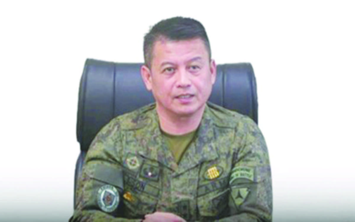 Major General Marion Sison, commander of the 3rd Infantry Division and Joint Task Force Spear of the Armed Forces of the Philippines' Visayas Command (3ID photo)