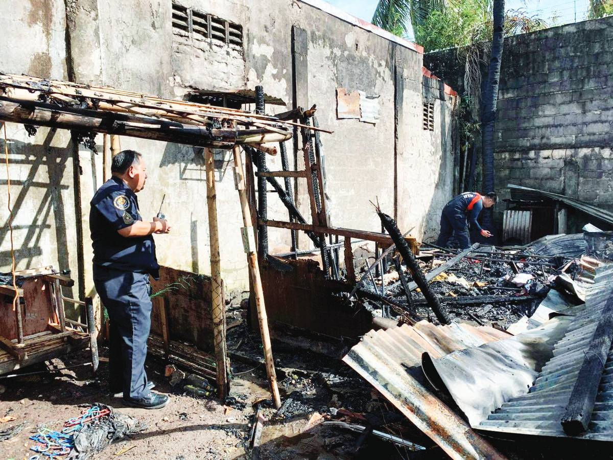 A house was gutted by a fire at Hervias Dos Subdivision in Bacolod City’s Barangay Villamonte on Christmas Day, that left an estimated P180,000 worth of damage. The Bureau of Fire Protection-Bacolod was alarmed over a string of fire incidents that struck the city this month. (Chamber Volunteer Fire Brigade photo)