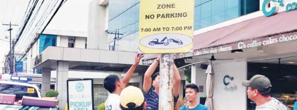 BTAO: Sidewalk not parking spaces