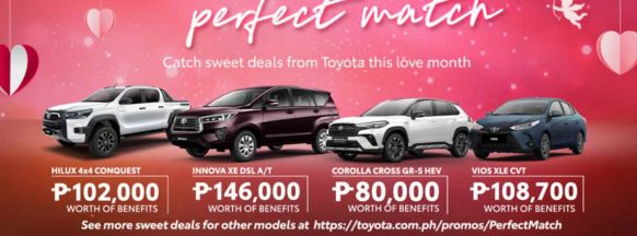 Find your Perfect Match with Toyota’s Valentine Promo