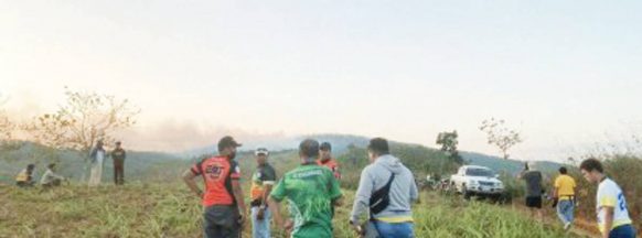 Wildfires hit portions of Negros Oriental mountains