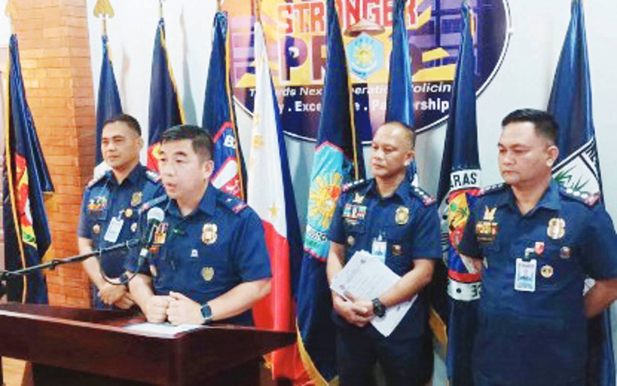 Around 20,000 security officers will secure devotees and tourists in Western Visayas during the Holy Week, according to Police Regional Office in Western Visayas Acting Regional Director Brigadier General Jack Wanky during a press conference yesterday, March 18, 2024. He said they will be deployed in convergence areas like churches, pilgrim sites and popular tourist spots. (PNA photo)