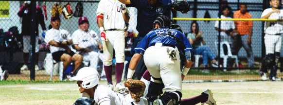 Adamson stays in contention with tough win over UP in baseball