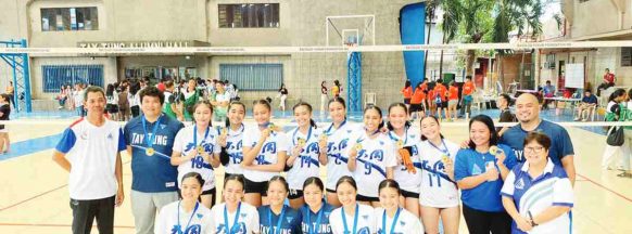 Bacolod Tay Tung retains NOPSSCEA Aspirants volley title