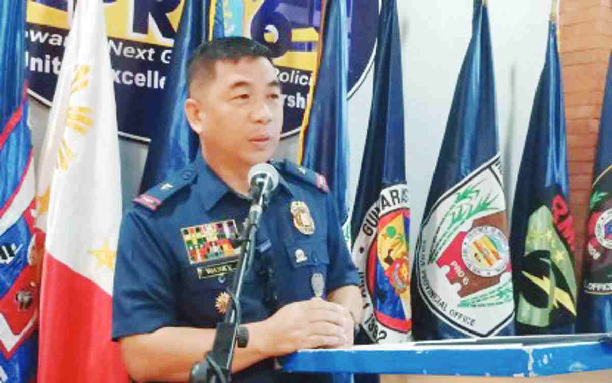 Police Regional Office 6 acting Regional Director Brigadier General Jack Wanky says the anti-drug campaign in Western Visayas is on the right track. Data showed over P21 million shabu was confiscated in the region since he assumed office, the highest was on the February 26 to March 2, 2024 period. (PNA photo)