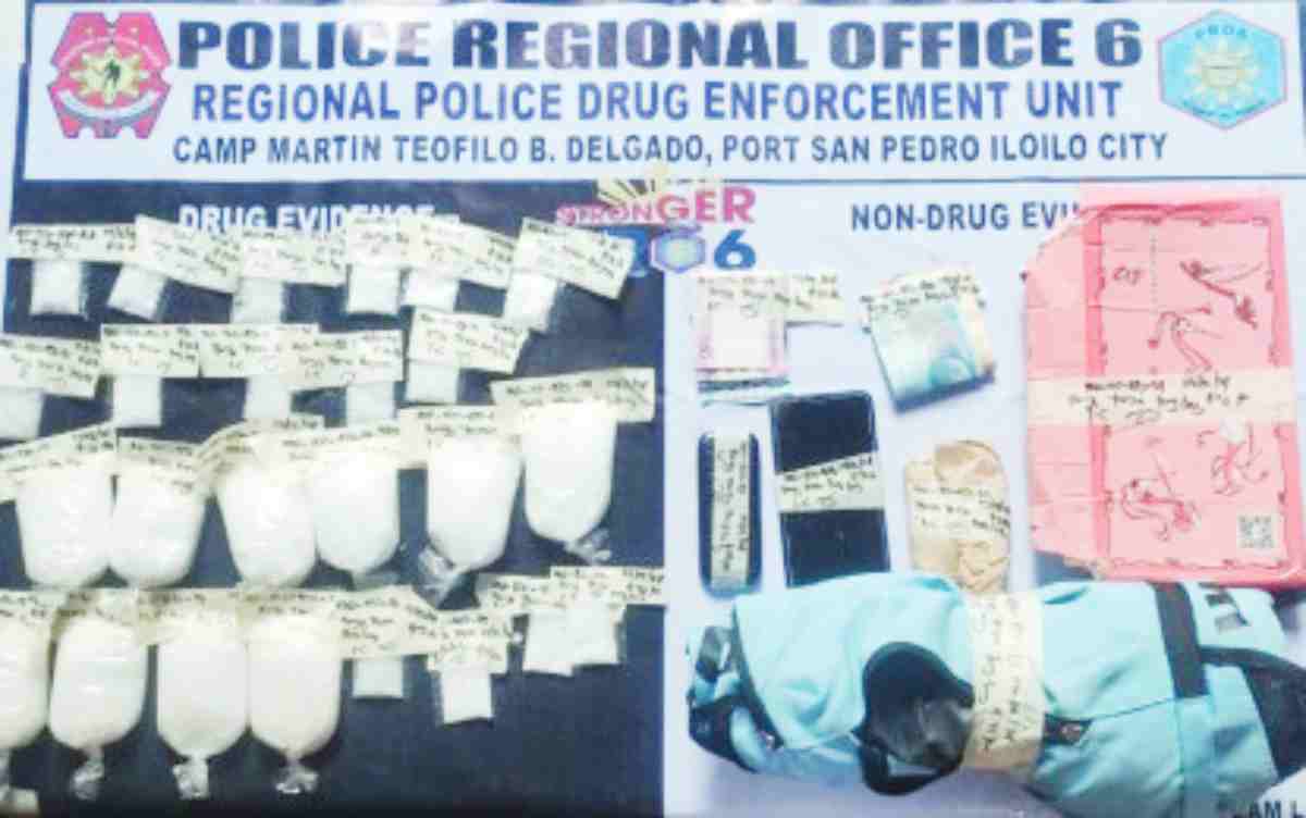 Police operatives seized suspected shabu with an estimated street value of about P7.17 million during a sting in Barangay Tanza Baybay in Iloilo City on Monday, March 18, 2024. Police Regional Office in Western Visayas director Brigadier General Jack Wanky, in an interview yesterday, March 19, 2024, said the sustained campaign against illegal drugs proved to be his biggest accomplishment since he assumed his post last month. (RPDEU-6 photo)