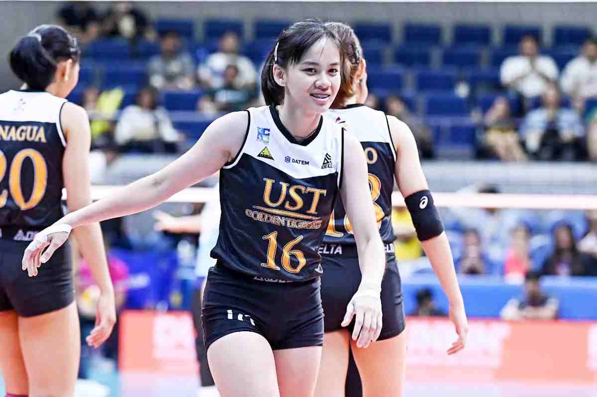 Negrense Cassie Carballo of the University of Santo Tomas Golden Tigresses emerged on top in the Best Setter and Best Server categories after the first round of the UAAP Season 86 women’s volleyball tournament eliminations. (UAAP photo)