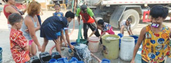 Bacolod City delivers water to El Niño-hit households  