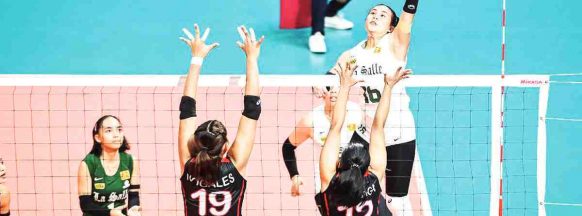 DLSU Lady Spikers survive UE Lady Warriors in UAAP women’s volley