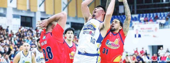 Sangalang steers Magnolia over Rain or Shine in PBA