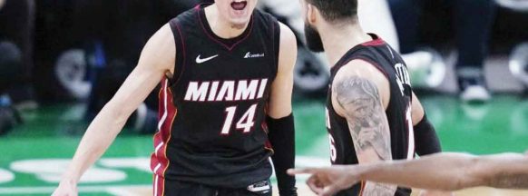 Tyler Herro, Heat shoot down Celtics in Game 2