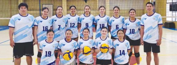 Bacolod Tay Tung participates in Shakey’s girls volleyball