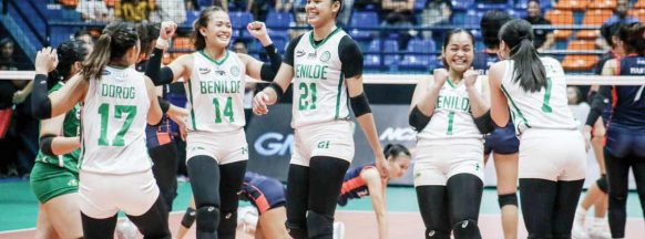 CSB sweeps Letran, completes NCAA women’s volley 3-peat