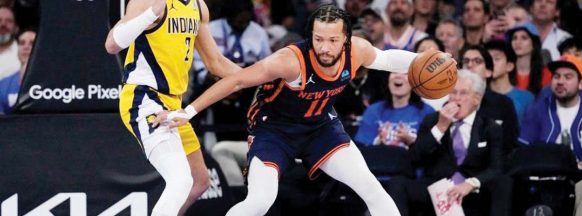 Jalen Brunson shakes off injury, sends Knicks past Pacers