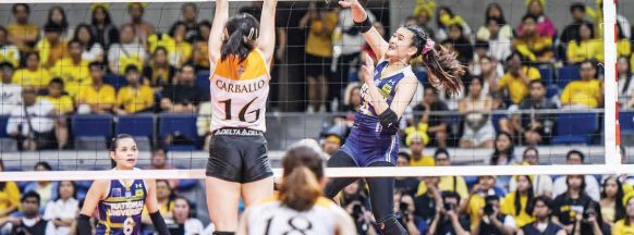 NU dominates UST, nears UAAP women’s volley crown