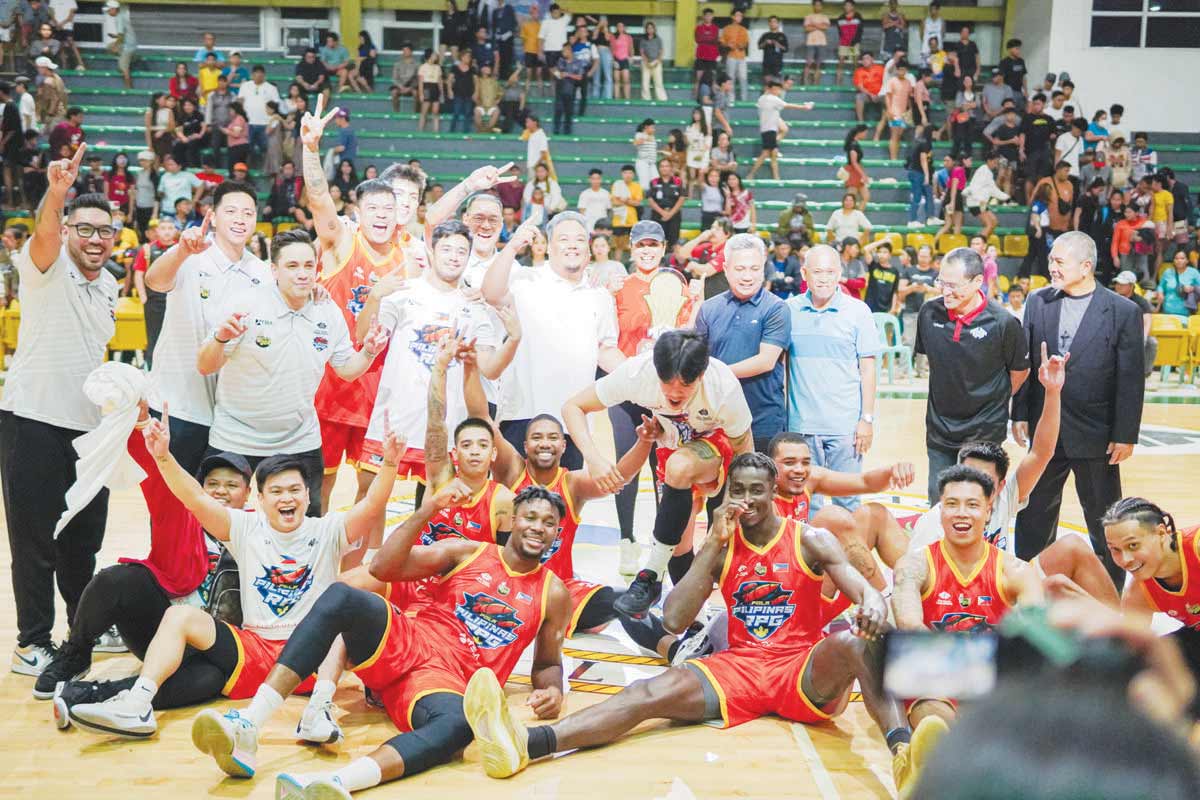 Pola Pilipinas RPG celebrates their Asian Tournament Passi leg championship. (The Asian Tournament photo)