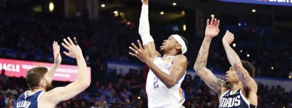 Shai Gilgeous-Alexander, Thunder overpower Mavs in opener