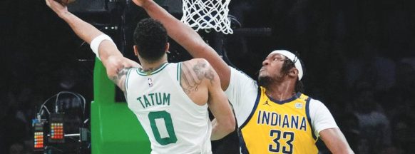 Tatum scores 36 as Celtics edge Pacers in Game 1 of East finals