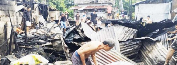 Bacolod fire razes 29 homes, 34 families displaced