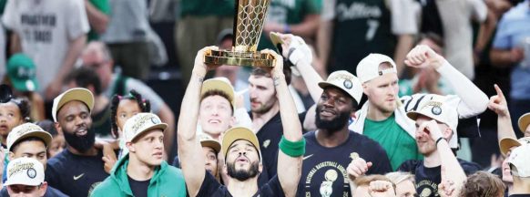 Celtics rout Mavericks to win record 18th NBA championship