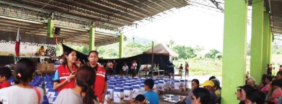 MSWDO: No one goes hungry in La Castellana evacuation centers