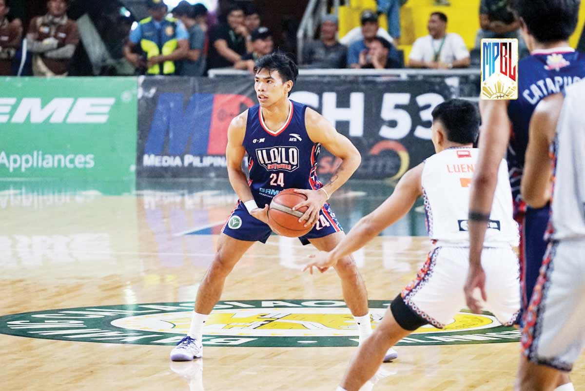 Negrense Mark Nonoy spearheaded Iloilo United Royals’ upset win over the Davao Occidental Tigers-Cocolife. (MPBL photo)