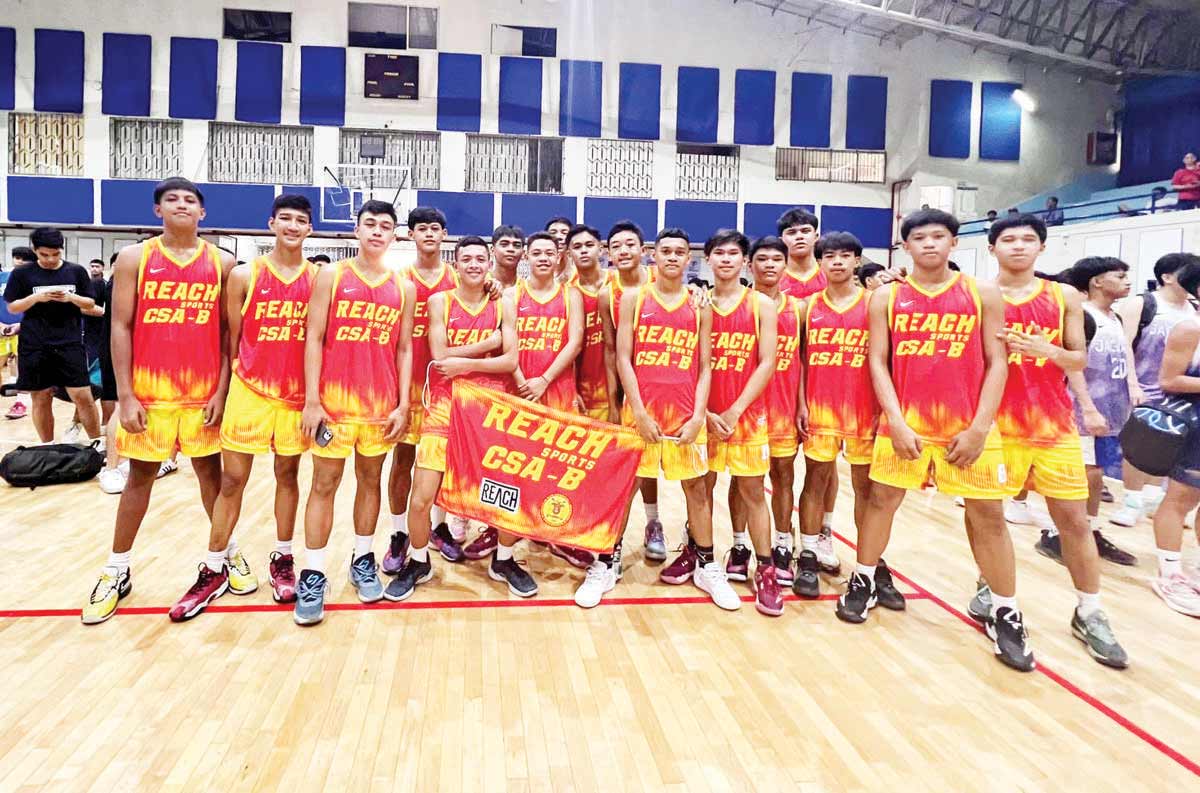 REACH SPORTS-COLEGIO DE SAN AGUSTIN BACOLOD TEAM (John Felix Garrido photo) 