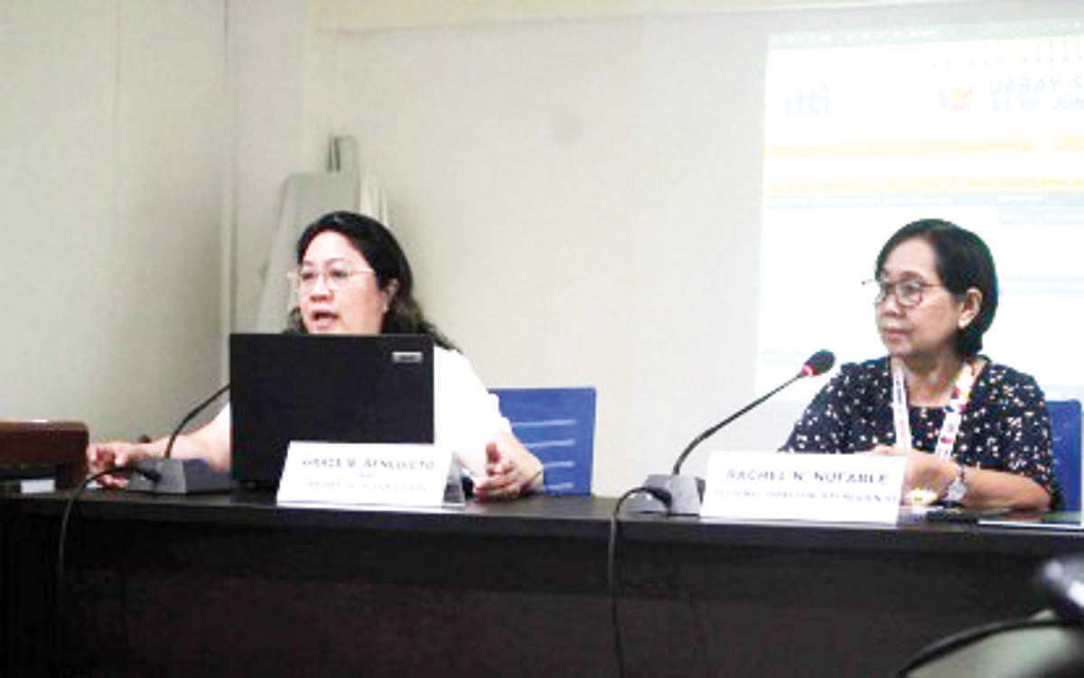 The Department of Trade and Industry in Western Visayas (DTI-6) encourages consumers, especially parents buying their children's study essentials, to refer to the “Gabay sa Pamimili ng School Supplies” to become aware of the suggested retail prices. In a press conference on Monday, July 15, 2024, DTI-6 Regional Director Rachel N. Nufable said prices of school supplies are currently stable. (PNA photo) 