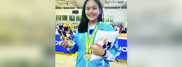 Negrense Marcella claims 2 golds in Palarong Pambansa