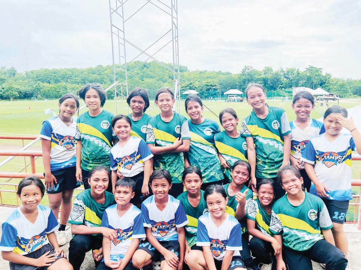 Dizon-Saison Elementary School’s softball team, representing Western Visayas in the Palarong Pambansa 2024, took home the gold medal following a 4-1 victory over Region 10 - Northern Mindanao in the finals. (Plang Severino photo) 